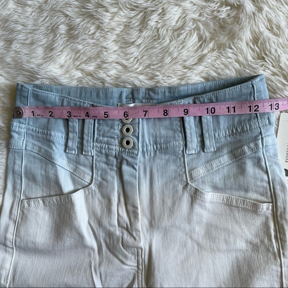 Anthropologie Pilcro and the Letterpress Jeans Ultra High-Rise Dip-Dyed 26 NWT - Picture 14 of 16